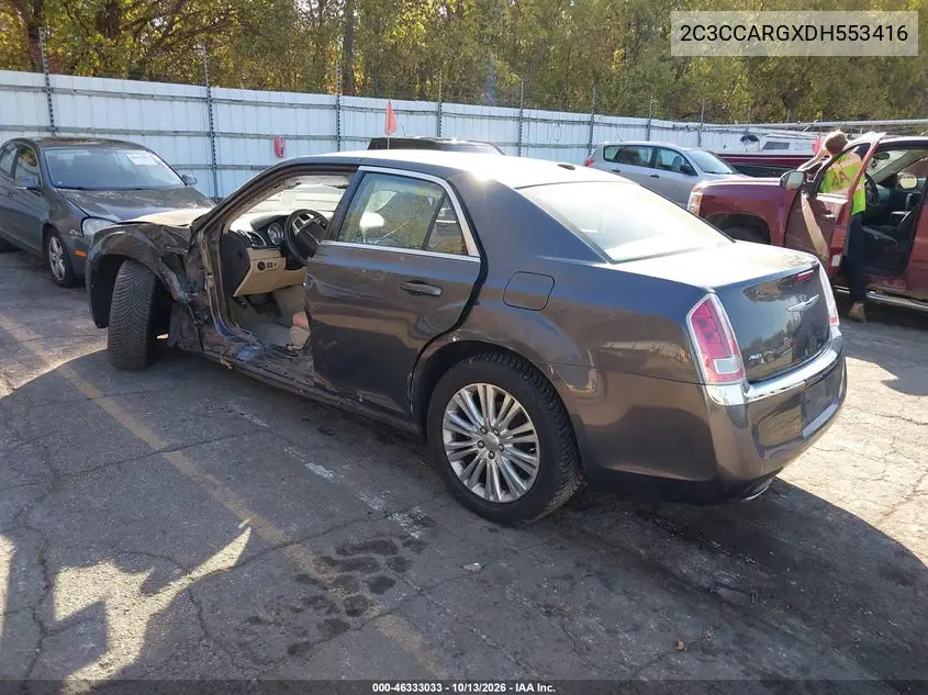 2013 CHRYSLER 300 VIN 2C3CCARGXDH553416 — фото 3