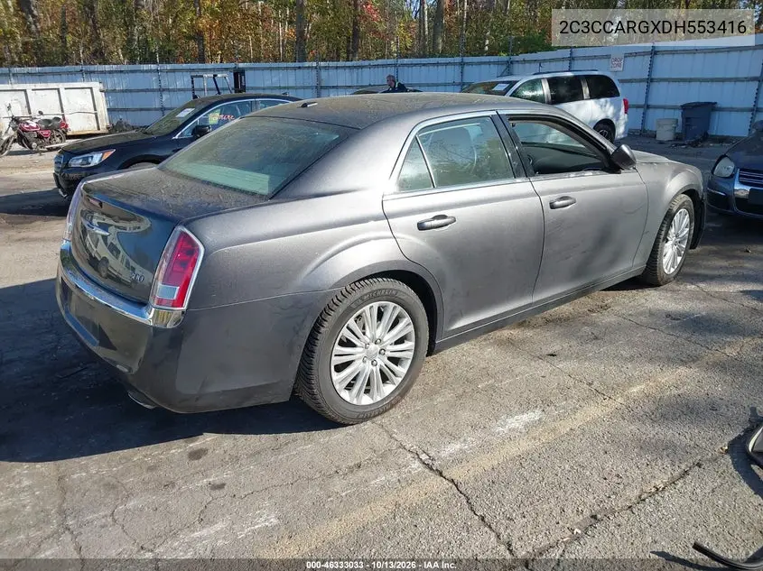 2013 CHRYSLER 300 VIN 2C3CCARGXDH553416 — фото 4