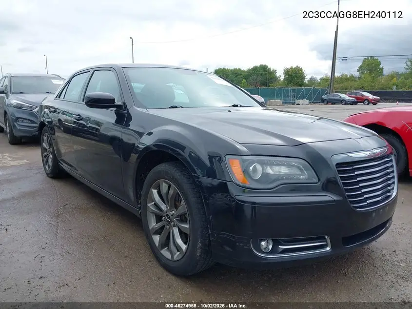 CHRYSLER 300 2014, VIN 2C3CCAGG8EH240112