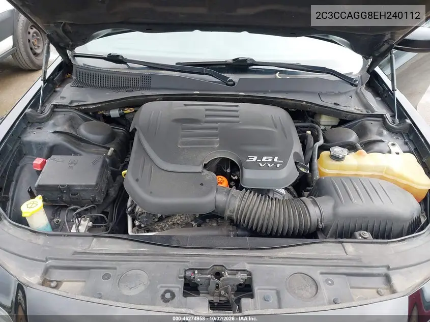 2014 CHRYSLER 300 VIN 2C3CCAGG8EH240112 — фото 10