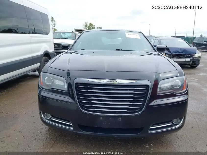 2014 CHRYSLER 300 VIN 2C3CCAGG8EH240112 — фото 13