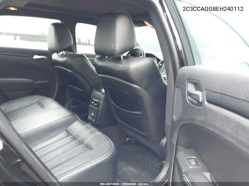 2014 CHRYSLER 300 VIN 2C3CCAGG8EH240112 — фото 8