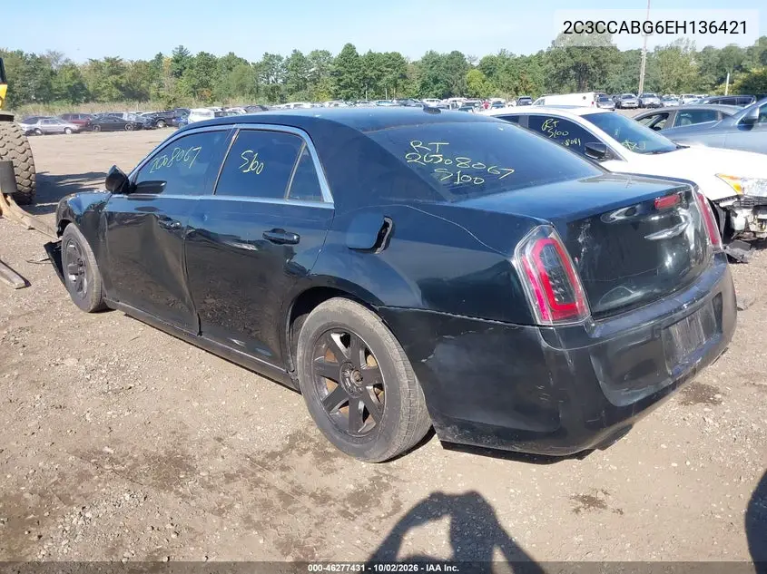 2014 CHRYSLER 300 VIN 2C3CCABG6EH136421 — фото 3