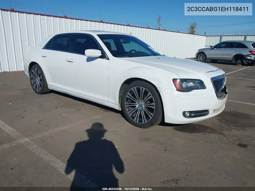CHRYSLER 300 2014, VIN 2C3CCABG1EH118411