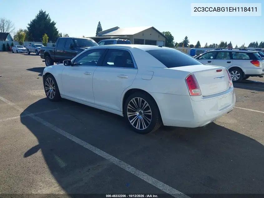 2014 CHRYSLER 300 VIN 2C3CCABG1EH118411 — фото 3