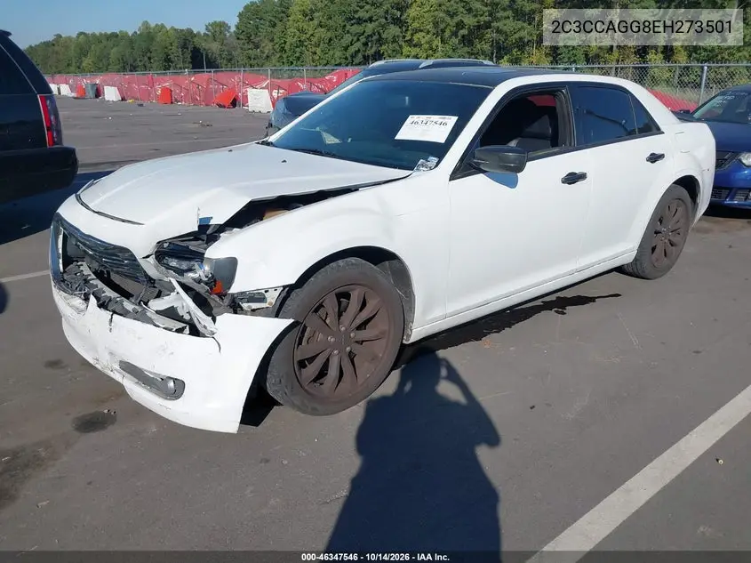 2014 CHRYSLER 300 VIN 2C3CCAGG8EH273501 — фото 2