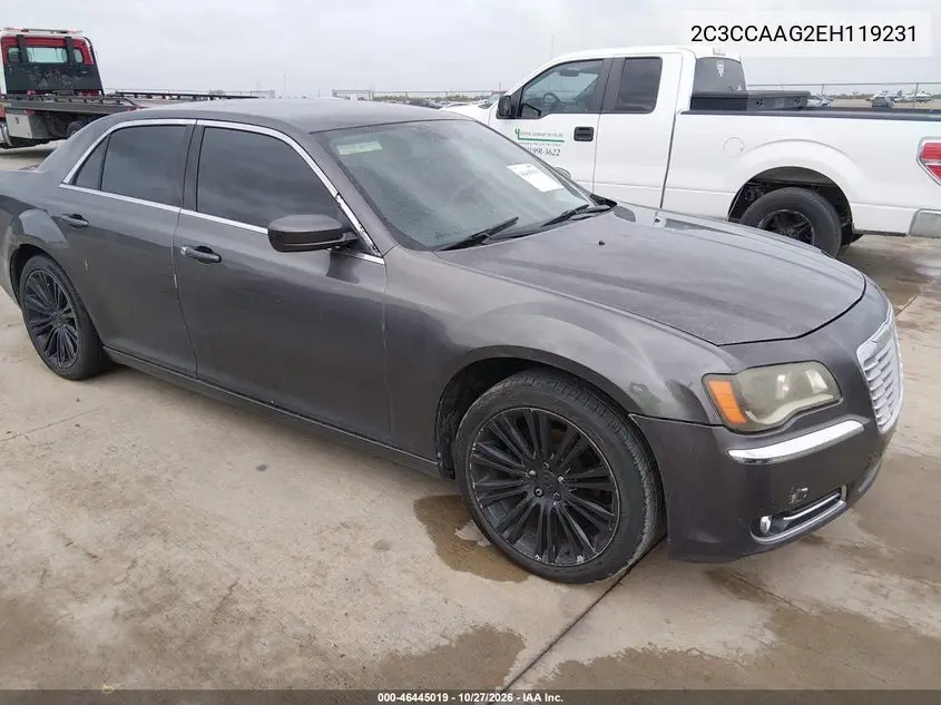 CHRYSLER 300 2014, VIN 2C3CCAAG2EH119231