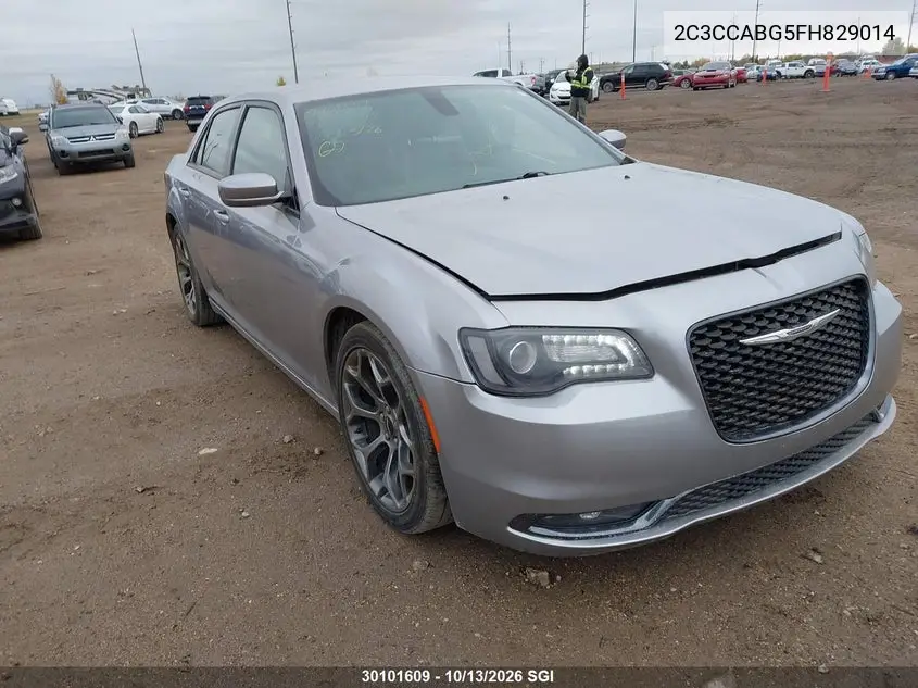 CHRYSLER 300 2015, VIN 2C3CCABG5FH829014