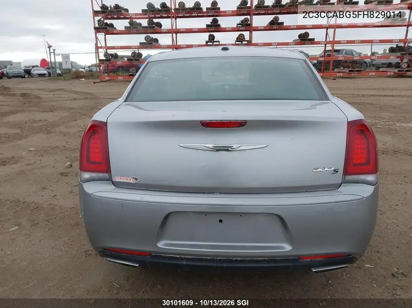2015 CHRYSLER 300 VIN 2C3CCABG5FH829014 — фото 16