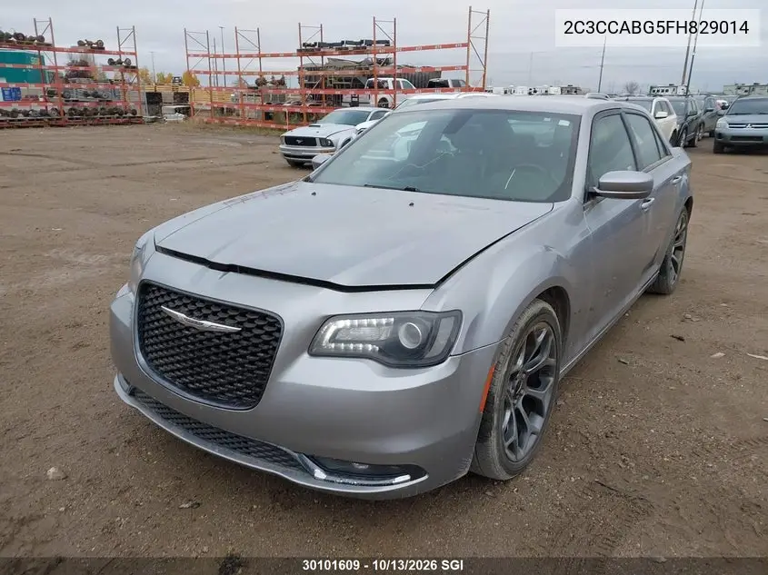 2015 CHRYSLER 300 VIN 2C3CCABG5FH829014 — фото 2