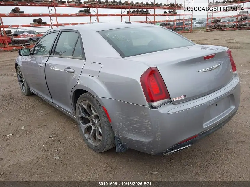 2015 CHRYSLER 300 VIN 2C3CCABG5FH829014 — фото 3