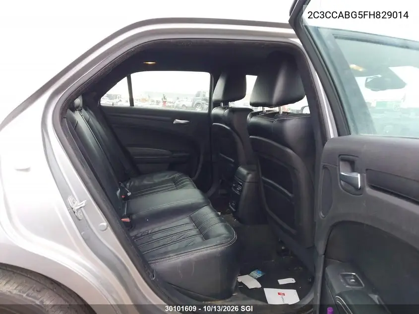 2015 CHRYSLER 300 VIN 2C3CCABG5FH829014 — фото 8