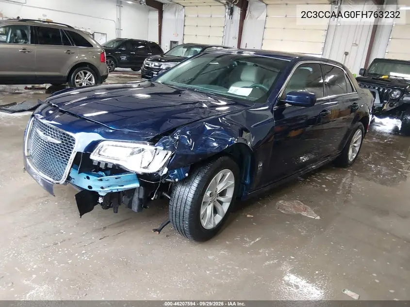 2015 CHRYSLER 300 VIN 2C3CCAAG0FH763232 — фото 2