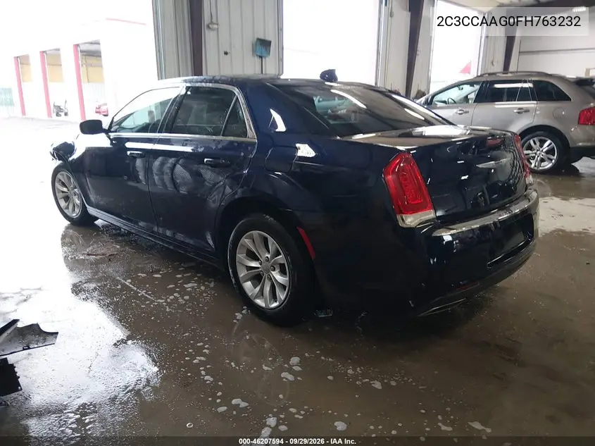 2015 CHRYSLER 300 VIN 2C3CCAAG0FH763232 — фото 3