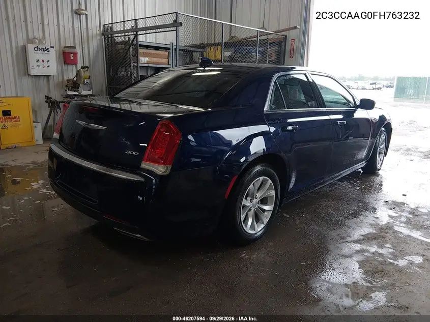 2015 CHRYSLER 300 VIN 2C3CCAAG0FH763232 — фото 4