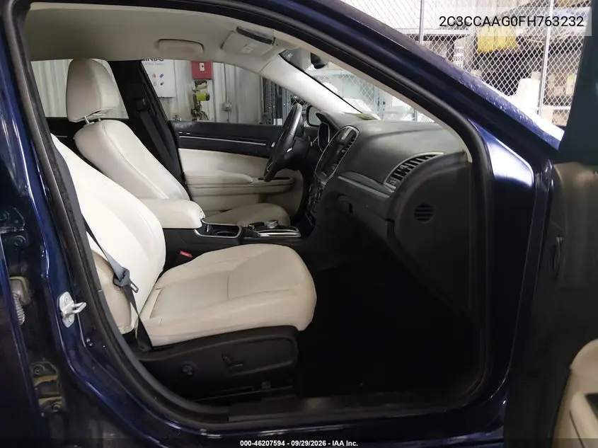 2015 CHRYSLER 300 VIN 2C3CCAAG0FH763232 — фото 5