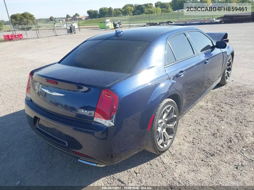2015 CHRYSLER 300 VIN 2C3CCABG4FH859461 — фото 4