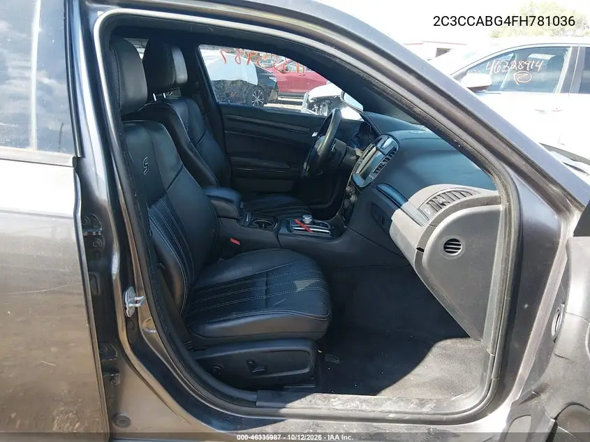 2015 CHRYSLER 300 VIN 2C3CCABG4FH781036 — фото 5