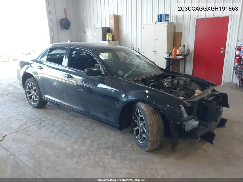 CHRYSLER 300 2016, VIN 2C3CCAGGXGH191563