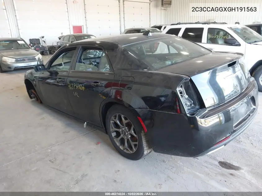 2016 CHRYSLER 300 VIN 2C3CCAGGXGH191563 — фото 3