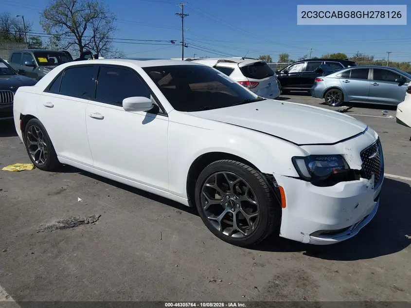 CHRYSLER 300 2016, VIN 2C3CCABG8GH278126