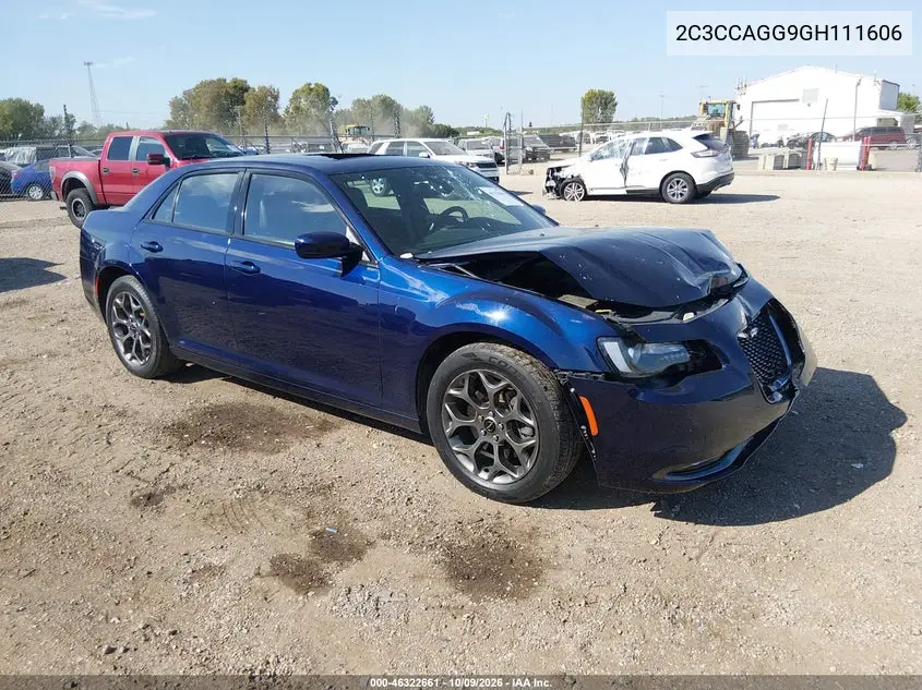CHRYSLER 300 2016, VIN 2C3CCAGG9GH111606