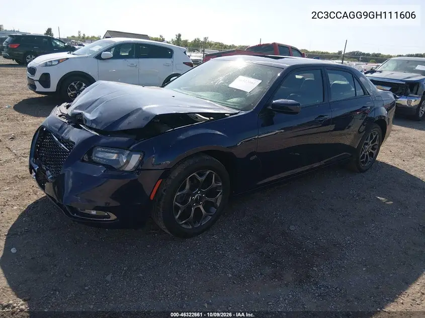 2016 CHRYSLER 300 VIN 2C3CCAGG9GH111606 — фото 2