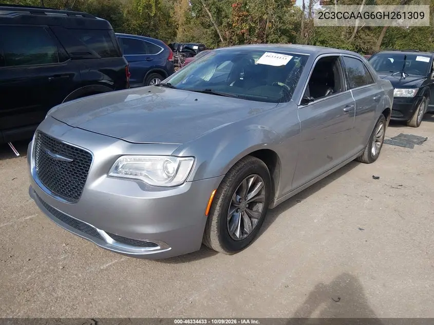 2016 CHRYSLER 300 VIN 2C3CCAAG6GH261309 — фото 2