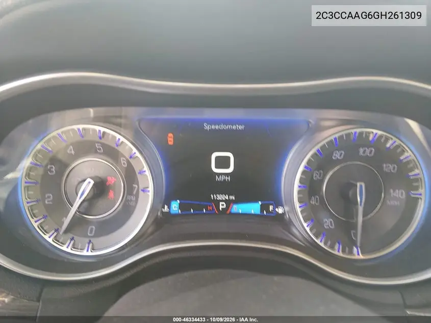 2016 CHRYSLER 300 VIN 2C3CCAAG6GH261309 — фото 7