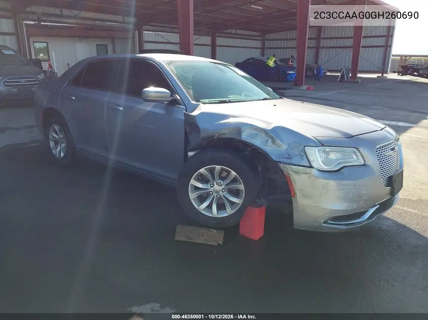 CHRYSLER 300 2016, VIN 2C3CCAAG0GH260690