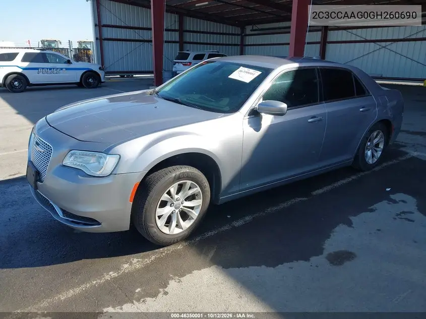 2016 CHRYSLER 300 VIN 2C3CCAAG0GH260690 — фото 2