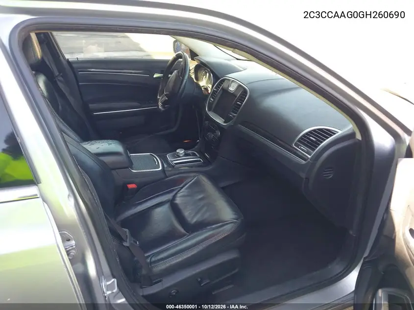 2016 CHRYSLER 300 VIN 2C3CCAAG0GH260690 — фото 5