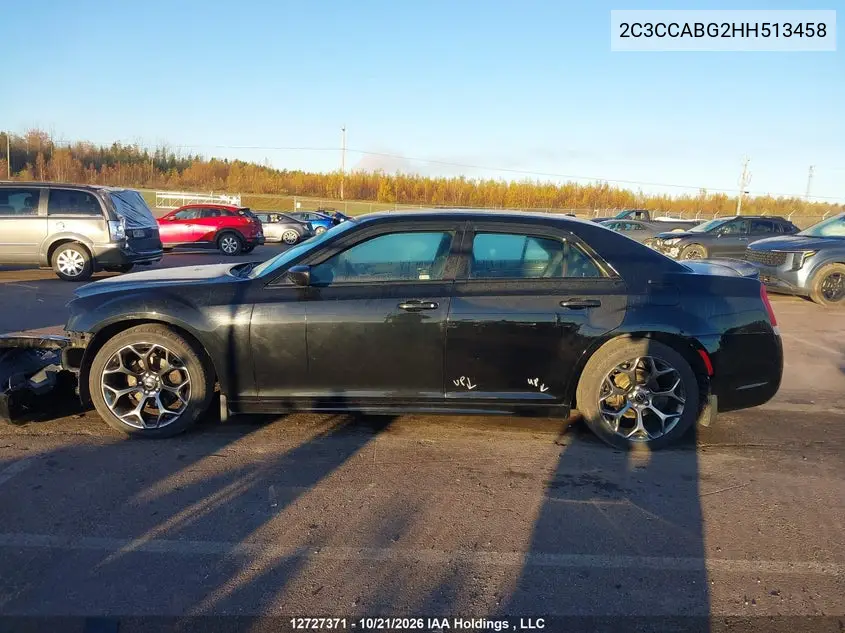 2017 CHRYSLER 300 VIN 2C3CCABG2HH513458 — фото 15