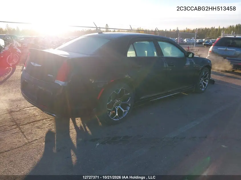 2017 CHRYSLER 300 VIN 2C3CCABG2HH513458 — фото 4
