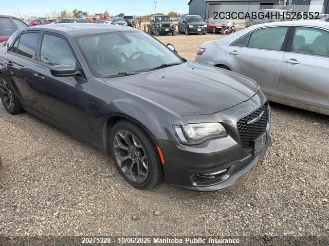 CHRYSLER 300 2017, VIN 2C3CCABG4HH526552