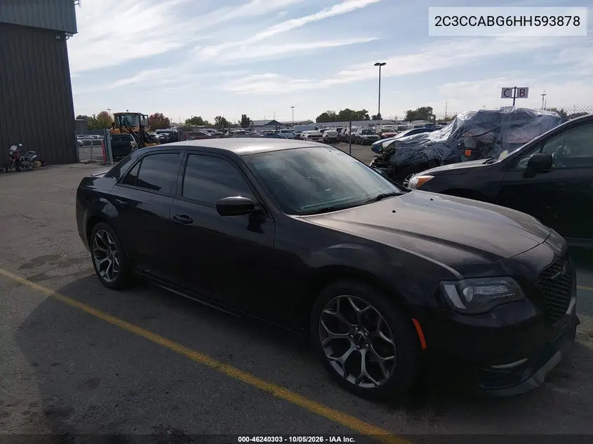 CHRYSLER 300 2017, VIN 2C3CCABG6HH593878