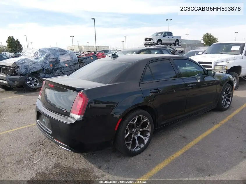 2017 CHRYSLER 300 VIN 2C3CCABG6HH593878 — фото 4