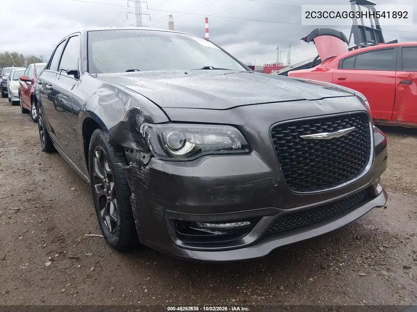 CHRYSLER 300 2017, VIN 2C3CCAGG3HH541892