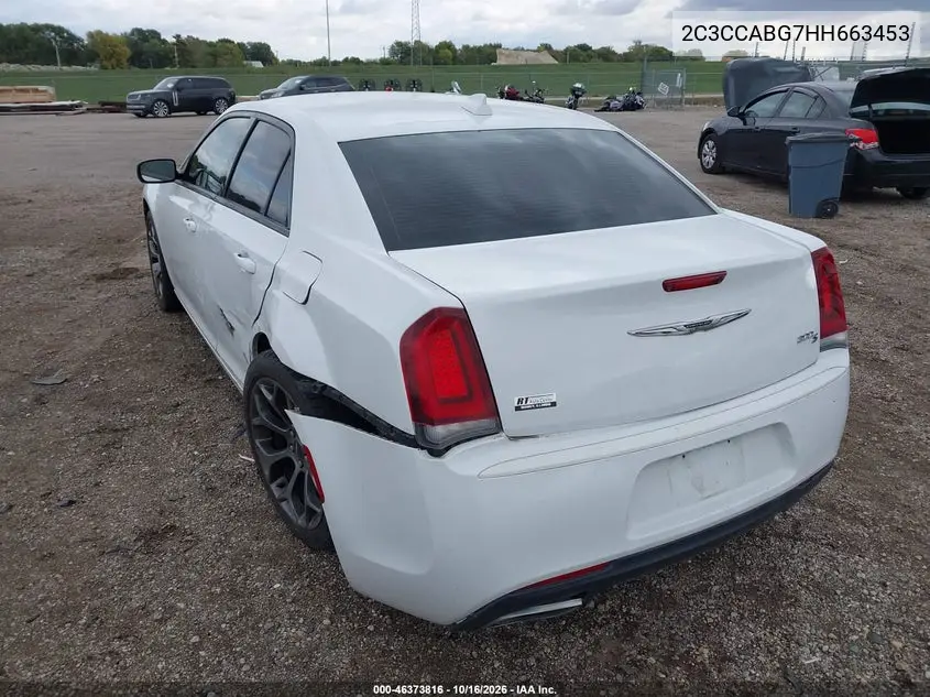 2017 CHRYSLER 300 VIN 2C3CCABG7HH663453 — фото 3