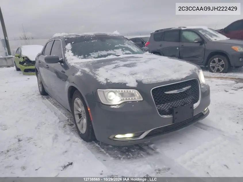 CHRYSLER 300 2018, VIN 2C3CCAAG9JH222429