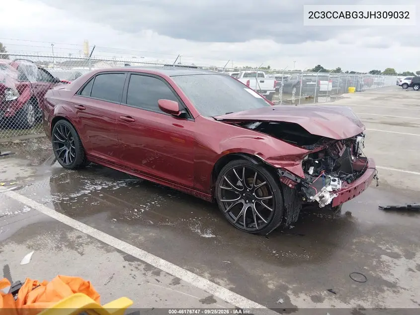 CHRYSLER 300 2018, VIN 2C3CCABG3JH309032