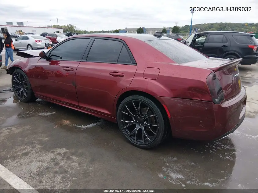2018 CHRYSLER 300 VIN 2C3CCABG3JH309032 — фото 3