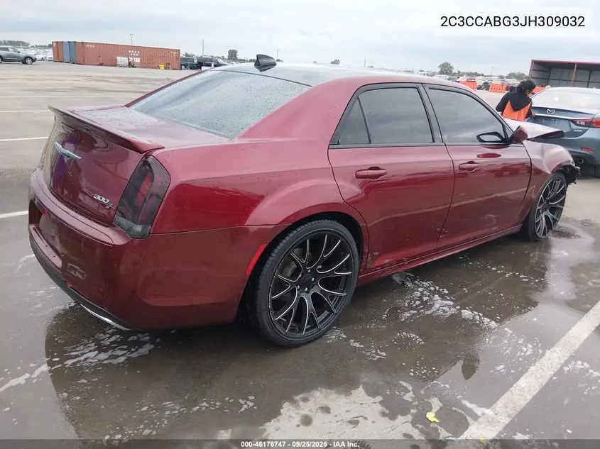 2018 CHRYSLER 300 VIN 2C3CCABG3JH309032 — фото 4
