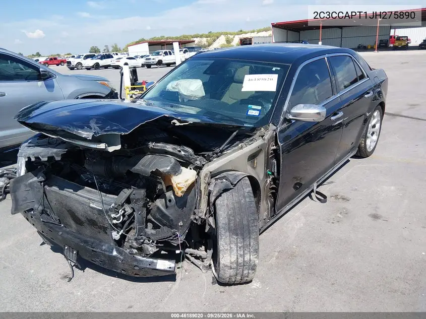 2018 CHRYSLER 300 VIN 2C3CCAPT1JH275890 — фото 2