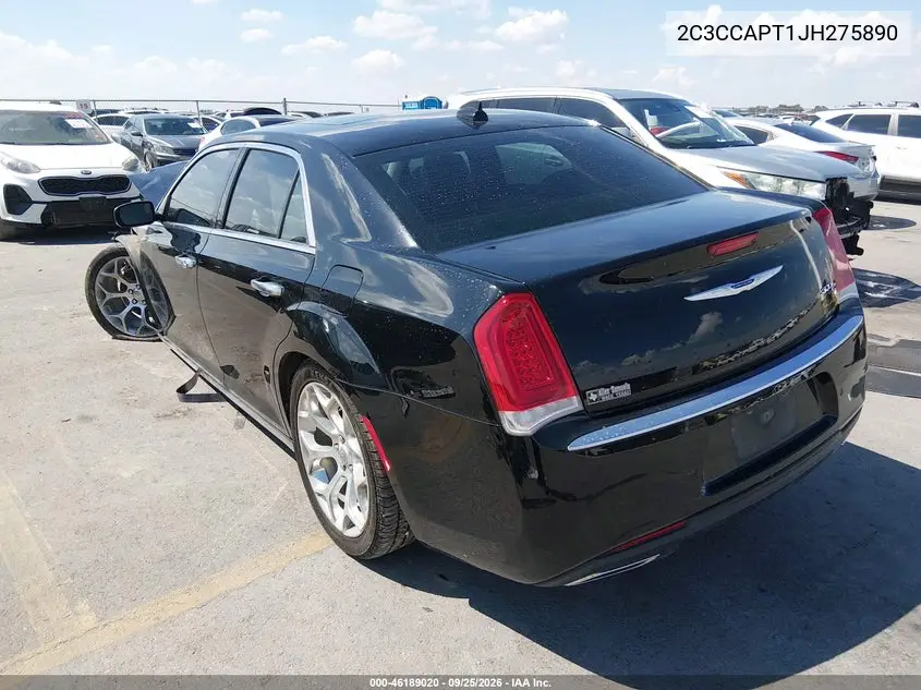 2018 CHRYSLER 300 VIN 2C3CCAPT1JH275890 — фото 3