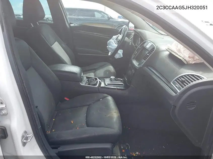 2018 CHRYSLER 300 VIN 2C3CCAAG5JH320051 — фото 5