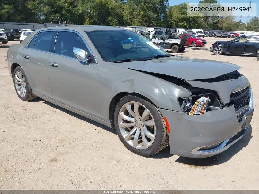 CHRYSLER 300 2018, VIN 2C3CCAEG8JH249941