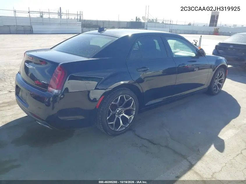 2018 CHRYSLER 300 VIN 2C3CCAAG2JH319925 — фото 4