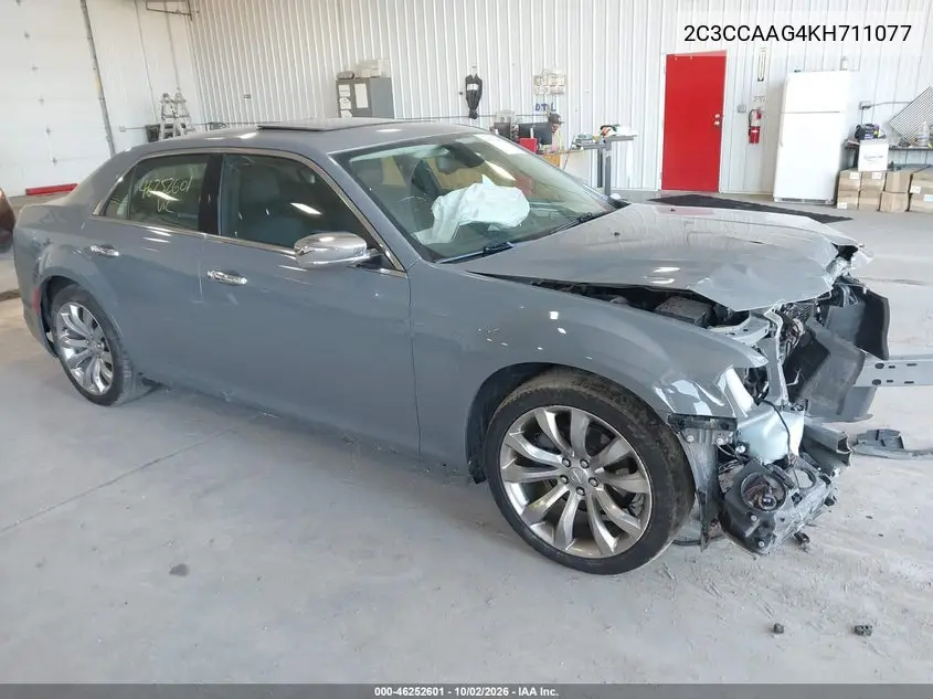 CHRYSLER 300 2019, VIN 2C3CCAAG4KH711077