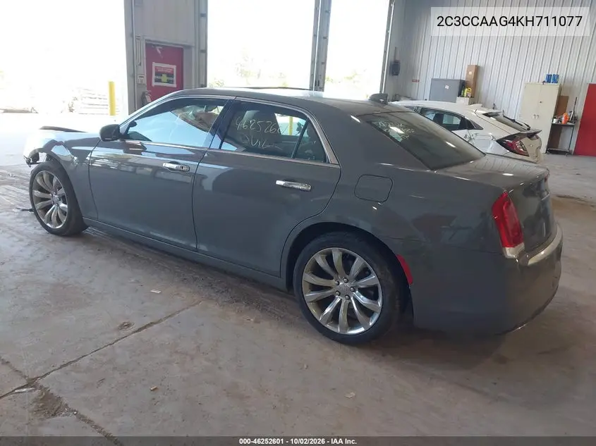 2019 CHRYSLER 300 VIN 2C3CCAAG4KH711077 — фото 3